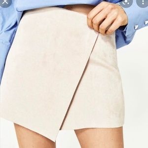 Zara suede skorts